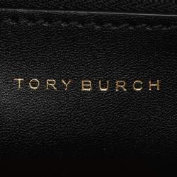 Tory Burch Black Leather Walker Tote