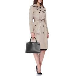 Tory Burch Black Leather Walker Tote