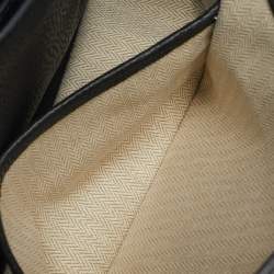 Pre Owned Tory Burch Black Leather Small Britten Satchel