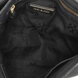 Tory Burch Black Leather Chain Shoulder Bag