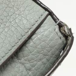 Tory Burch Green Leather Miller Phone Crossbody Bag