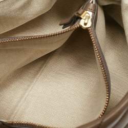Tory Burch Beige Chevron Leather Kira Tote