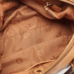Tory Burch Brown Leather Brody Satchel
