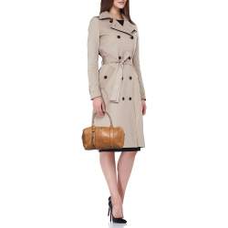 Tory Burch Brown Leather Brody Satchel