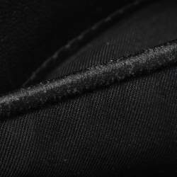 Pre Owned Tory Burch Black Quilted Leather Fleming Chain Tote