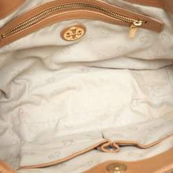 Tory Burch Beige Leather Amanda Tote
