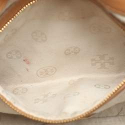Tory Burch Beige Leather Amanda Tote
