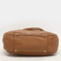 Tory Burch Beige Leather Amanda Tote