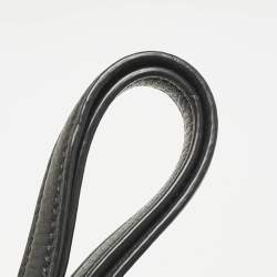 Pre Owned Tory Burch Black Leather Small Britten Slouchy Tote