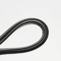 Pre Owned Tory Burch Black Leather Small Britten Slouchy Tote