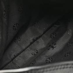 Pre Owned Tory Burch Black Leather Small Britten Slouchy Tote