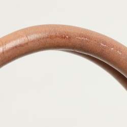 Pre Owned Tory Burch Brown Laser Cut Leather Georgiana Tote