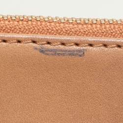 Pre Owned Tory Burch Brown Laser Cut Leather Georgiana Tote