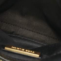 Tory Burch Black Quilted Leather Fleming Tassel Crossbody Bag