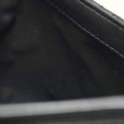 Tory Burch Black Quilted Leather Fleming Tassel Crossbody Bag