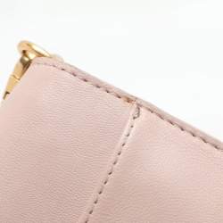 Tory Burch Pink Leather Britten Flap Crossbody Bag