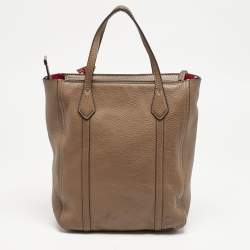 Tory Burch Brown Leather Perry Tote