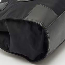 Tory Burch Black Nylon and Faux Leather Medium Ella Tote