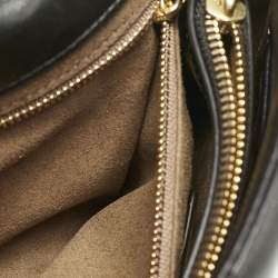 Pre Owned Tory Burch Black Quilted Small Leather Kira Top Handle Bag