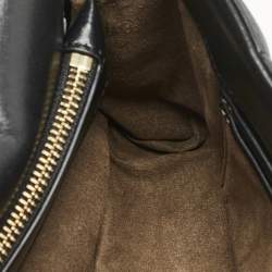 Pre Owned Tory Burch Black Quilted Small Leather Kira Top Handle Bag