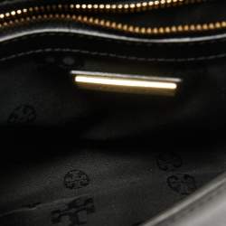 Pre Owned Tory Burch Black Leather Robinson Shoulder Bag