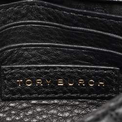 Pre Owned Tory Burch Black Quilted Leather Small Bryant Crossbody Bag