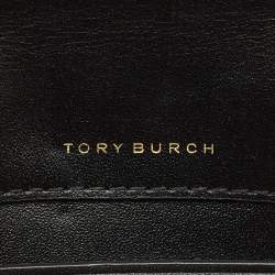 Pre Owned Tory Burch Black Leather Miller Belt Bag