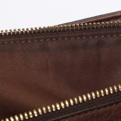 Pre Owned Tory Burch Brown Suede McGraw Slouchy Tote