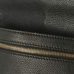 Pre Owned Tory Burch Black Leather Amanda Shoulder Bag