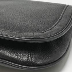 Pre Owned Tory Burch Black Leather Amanda Shoulder Bag