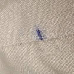 Pre Owned Tory Burch Purple Leather Tote