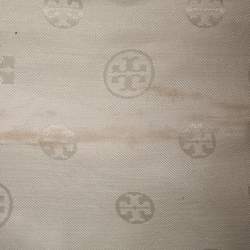 Pre Owned Tory Burch Purple Leather Tote