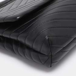 Pre Owned Tory Burch Black Leather Kira Shoulder Bag