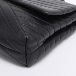 Pre Owned Tory Burch Black Leather Kira Shoulder Bag