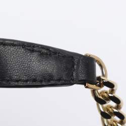 Pre Owned Tory Burch Black Leather Kira Shoulder Bag