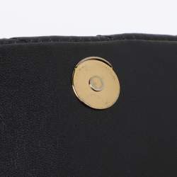 Pre Owned Tory Burch Black Leather Kira Shoulder Bag