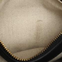 Pre Owned Tory Burch Black Leather Kira Shoulder Bag