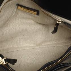 Pre Owned Tory Burch Black Leather Kira Shoulder Bag