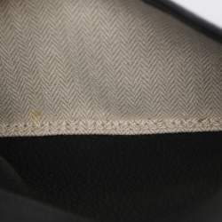 Pre Owned Tory Burch Black Leather and Suede Kira Shoulder Bag 