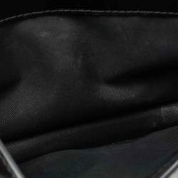 Pre Owned Tory Burch Black Patent Leather Mini Juliette Top Handle Bag