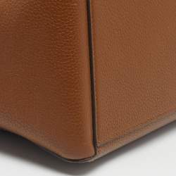 Pre Owned Tory Burch Brown Leather Blake Tote