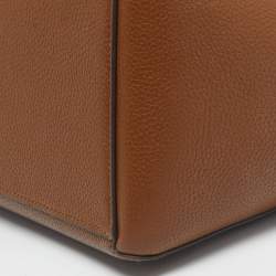 Pre Owned Tory Burch Brown Leather Blake Tote