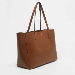 Pre Owned Tory Burch Brown Leather Blake Tote