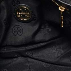 Pre Owned Tory Burch Black Leather Chelsea Shoulder Bag