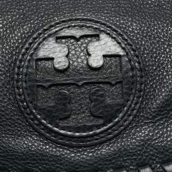 Pre Owned Tory Burch Black Leather Chelsea Shoulder Bag