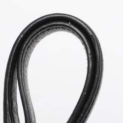 Pre Owned Tory Burch Black Quilted Leather Alexa Tote