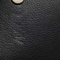 Pre Owned Tory Burch Black Leather and Suede Miller Shoulder Bag