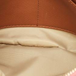 مملوكة مسبقًا Tory Burch Robinson Pink Leather Clutch