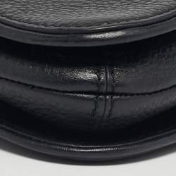 مملوكة مسبقًا حقيبة كروس توري برش بريتن صغيرة جلد أسود