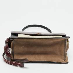 مملوكة مسبقًا حقيبة كتف توري برش روبنسون جلد مختلط متعدد الألوان